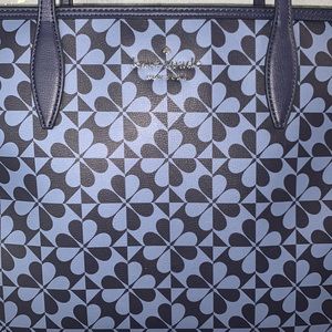 Kate Spade blue tote - LIKE NEW